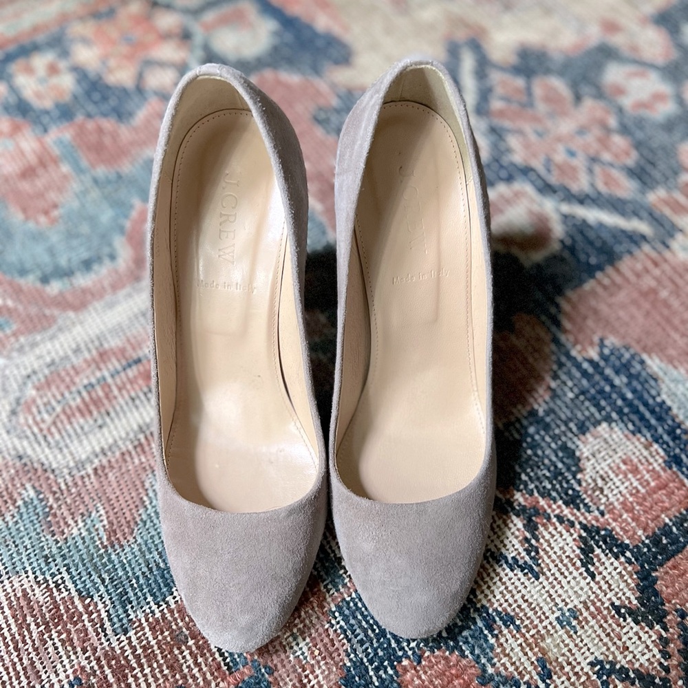 J. Crew Suede Leather Pumps